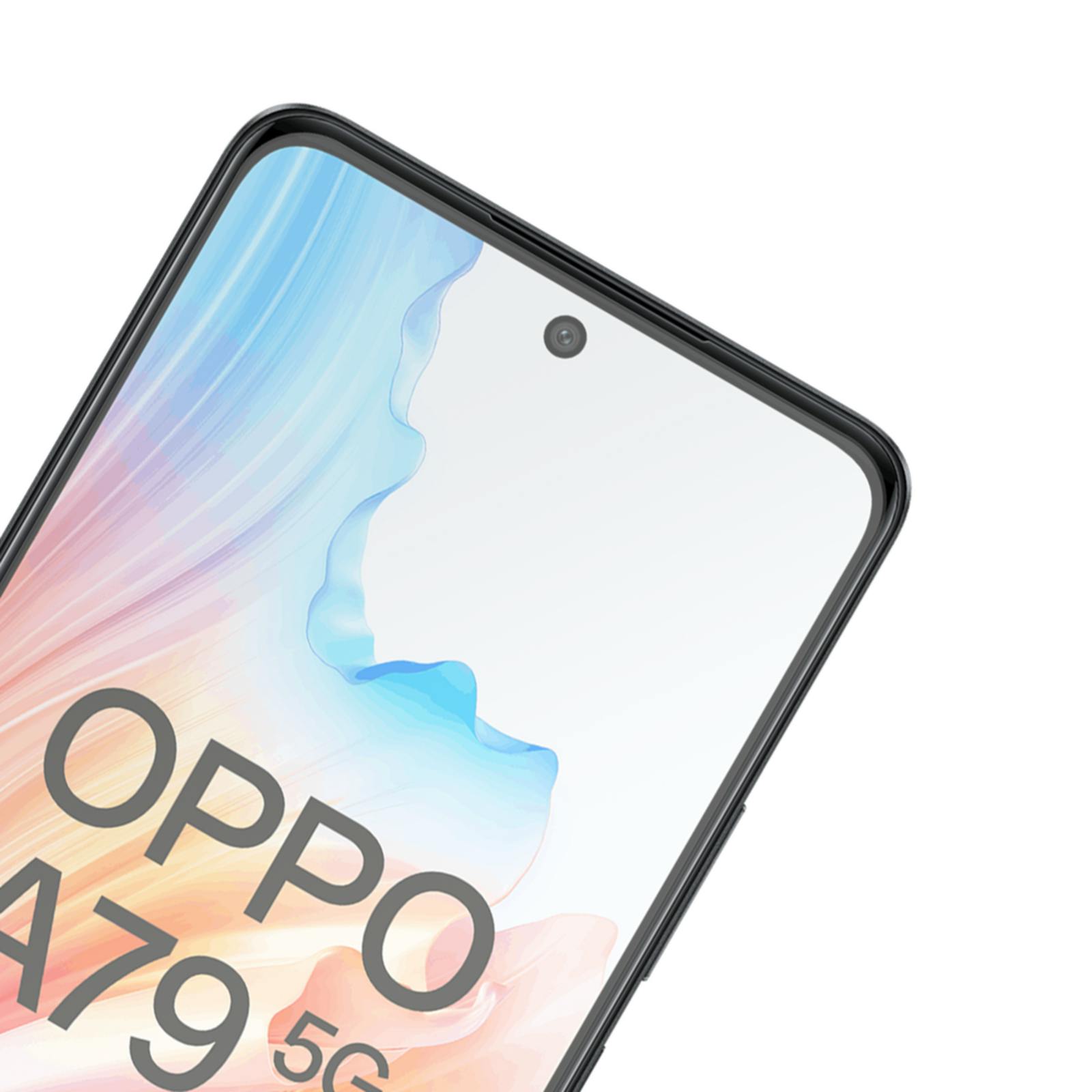 Just in Case OPPO A79 Glazen Screenprotector