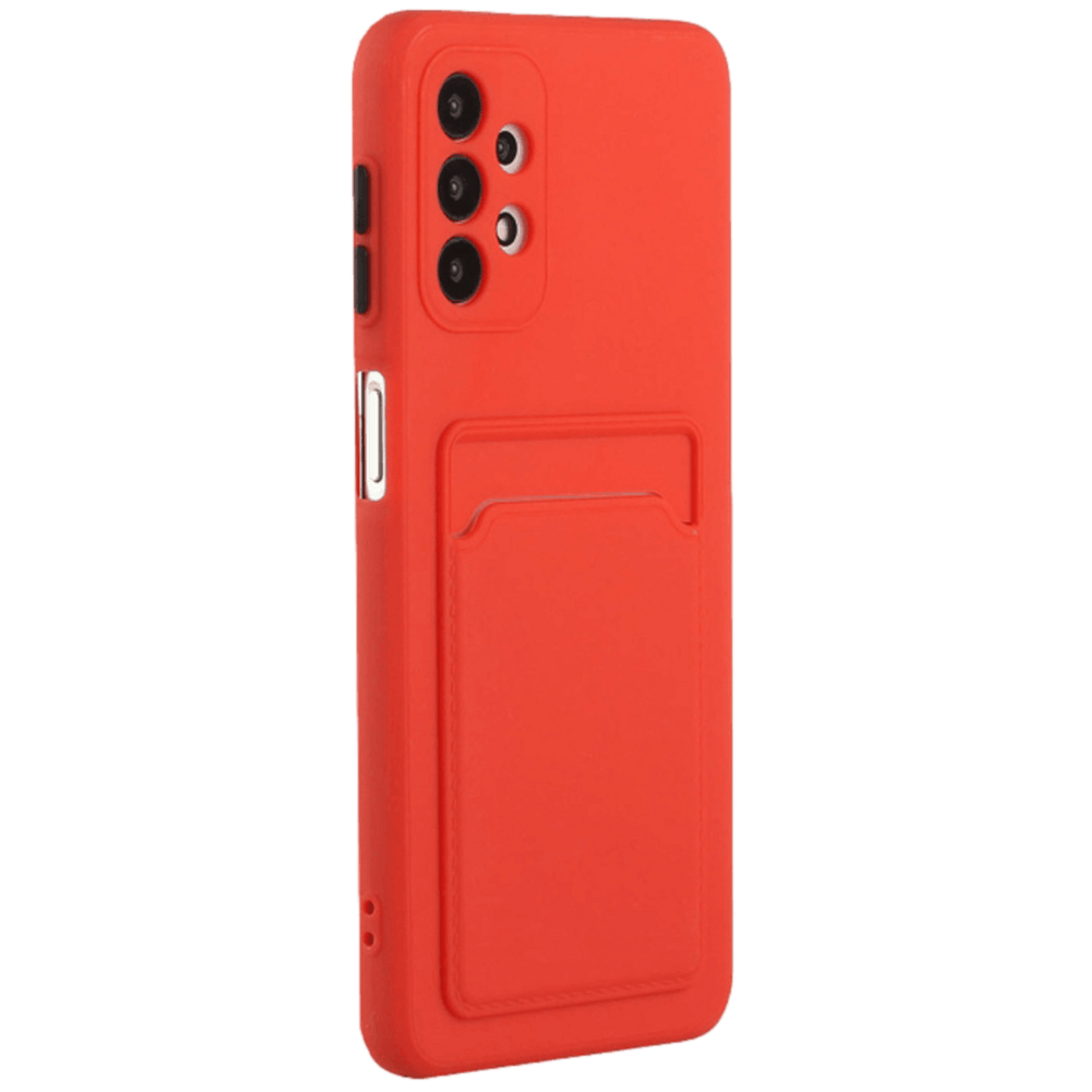 CaseBody Samsung Galaxy A53 Telefoonhoesje met Kaarthouder Rood