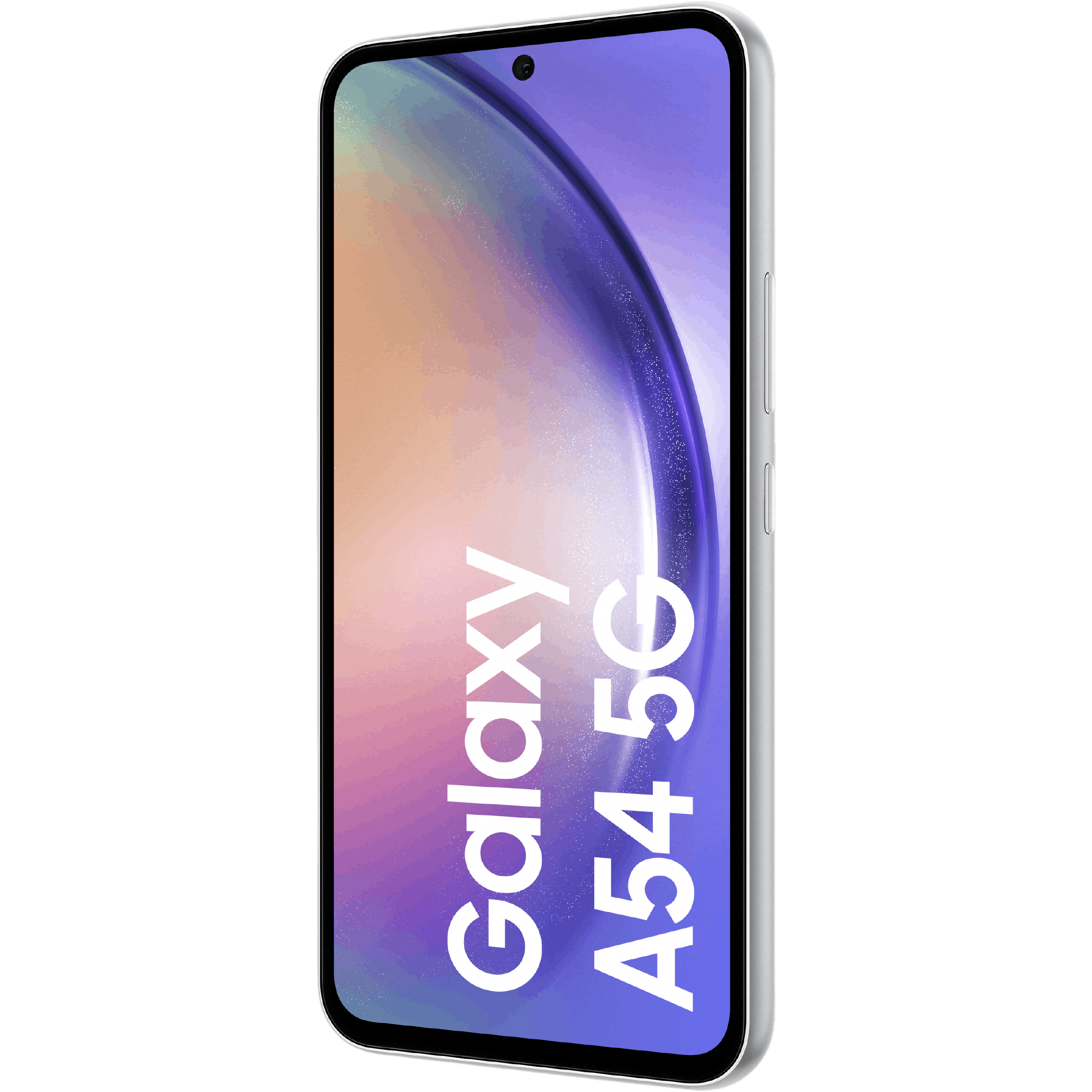 Samsung Galaxy A54 5G Awesome White - Aanzicht vanaf rechts