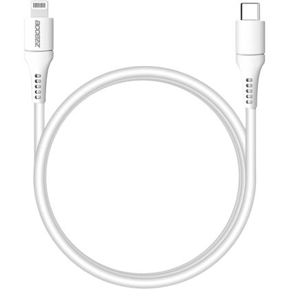 Accezz Lightning naar USB-C kabel - Voorkant