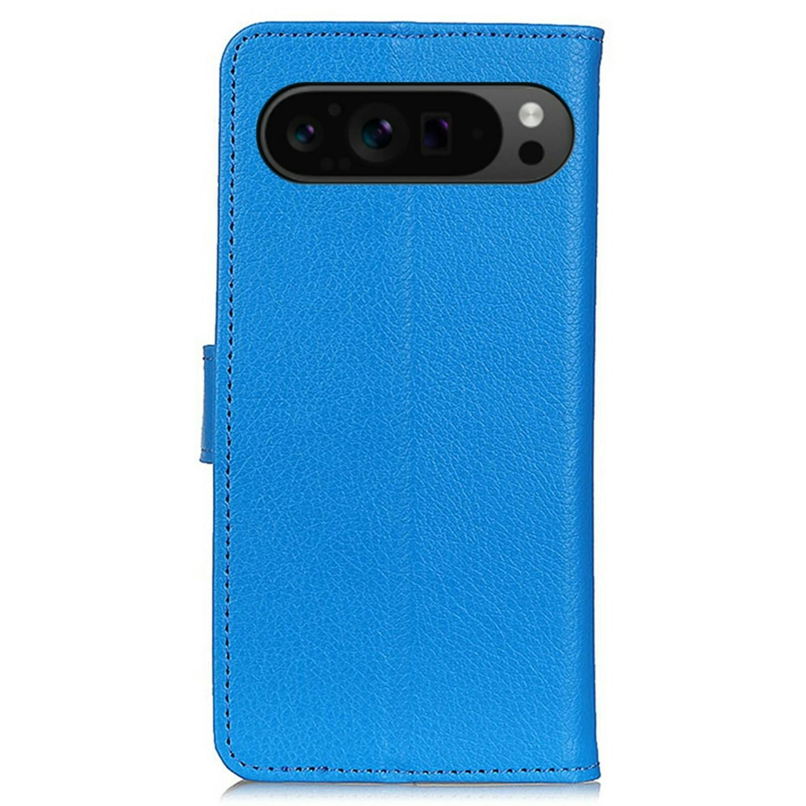 CaseBody Google Pixel 9 / Pixel 9 Pro Bookcase Hoesje Blauw