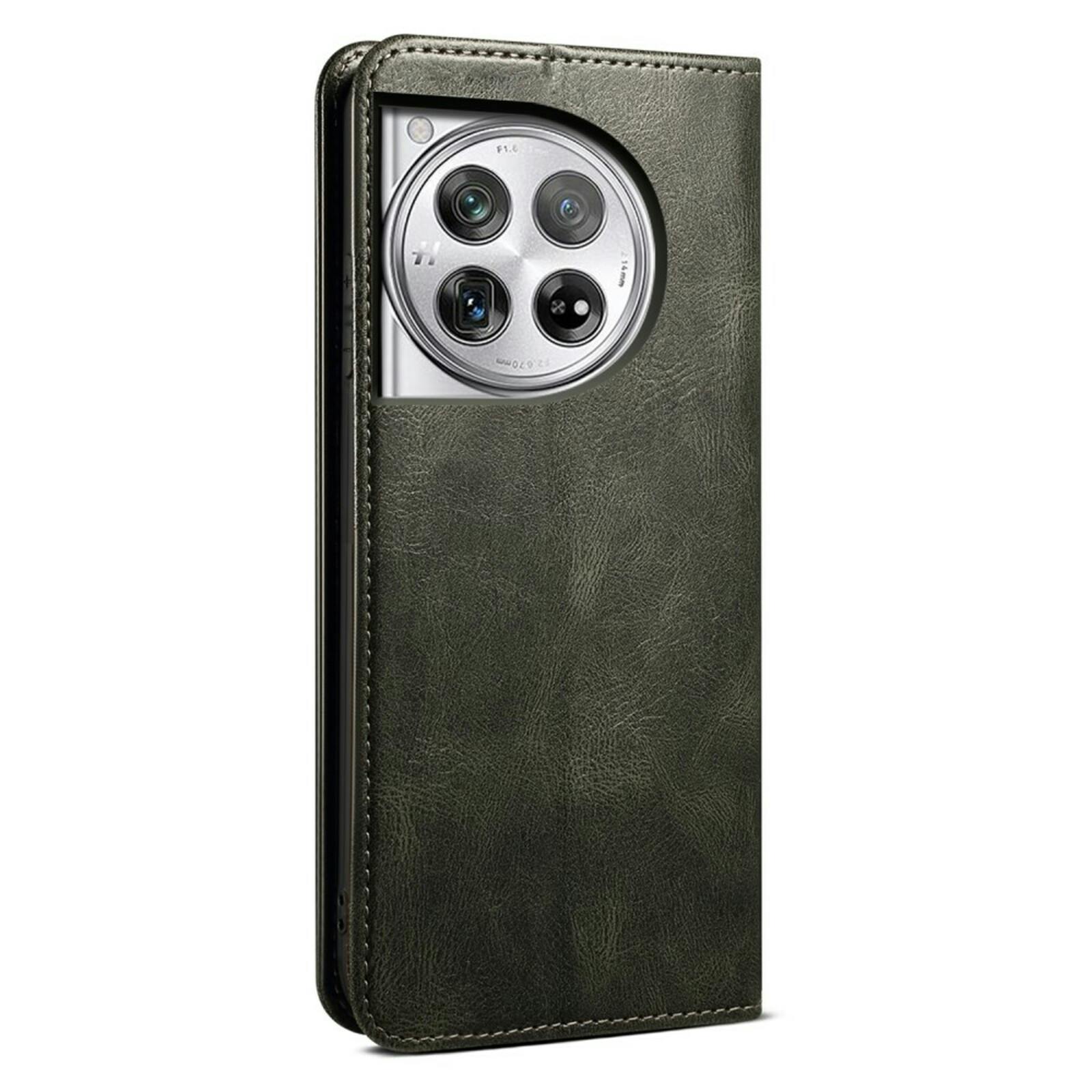 CaseBody OnePlus 12 Retro Bookcase Groen