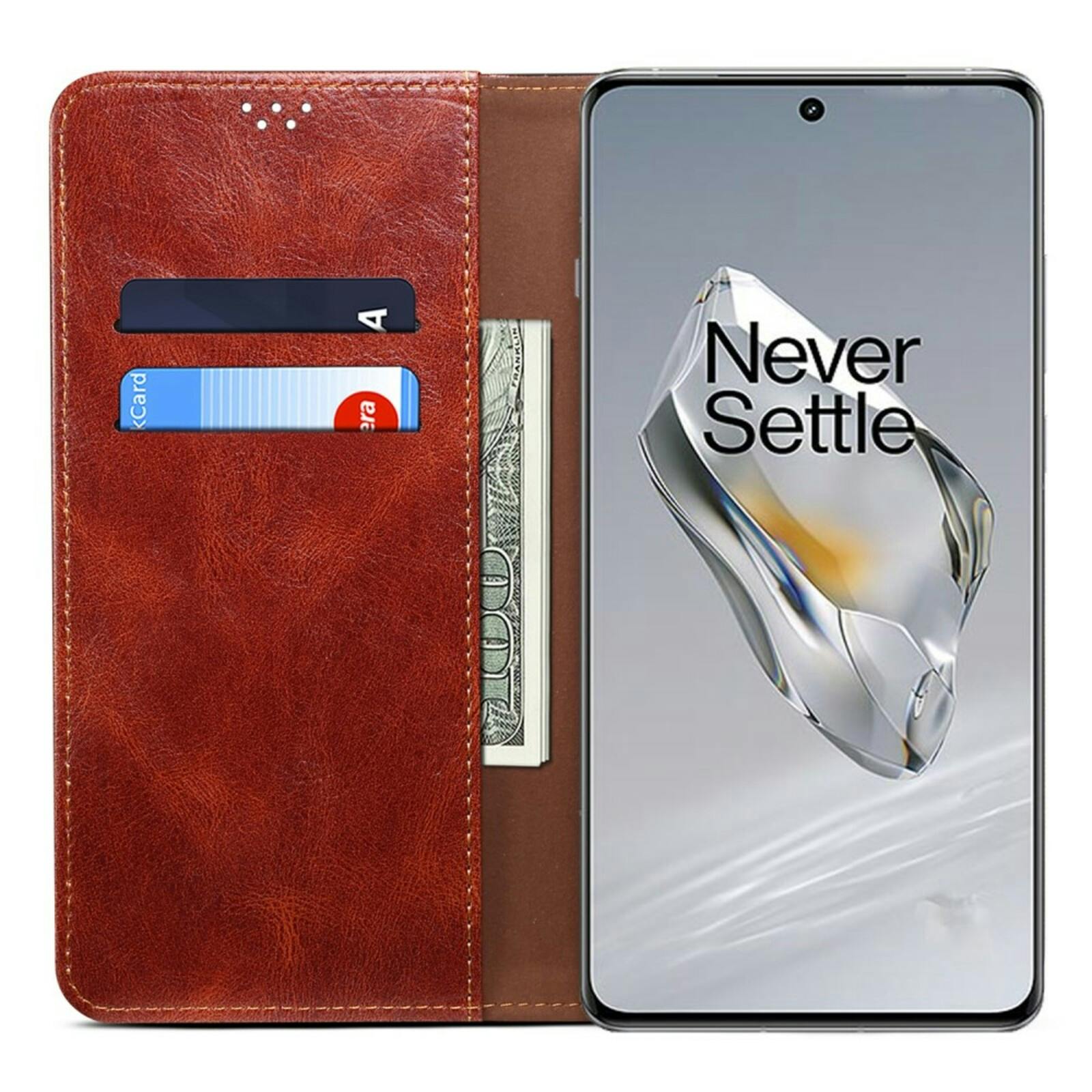 CaseBody OnePlus 12 Retro Bookcase Bruin