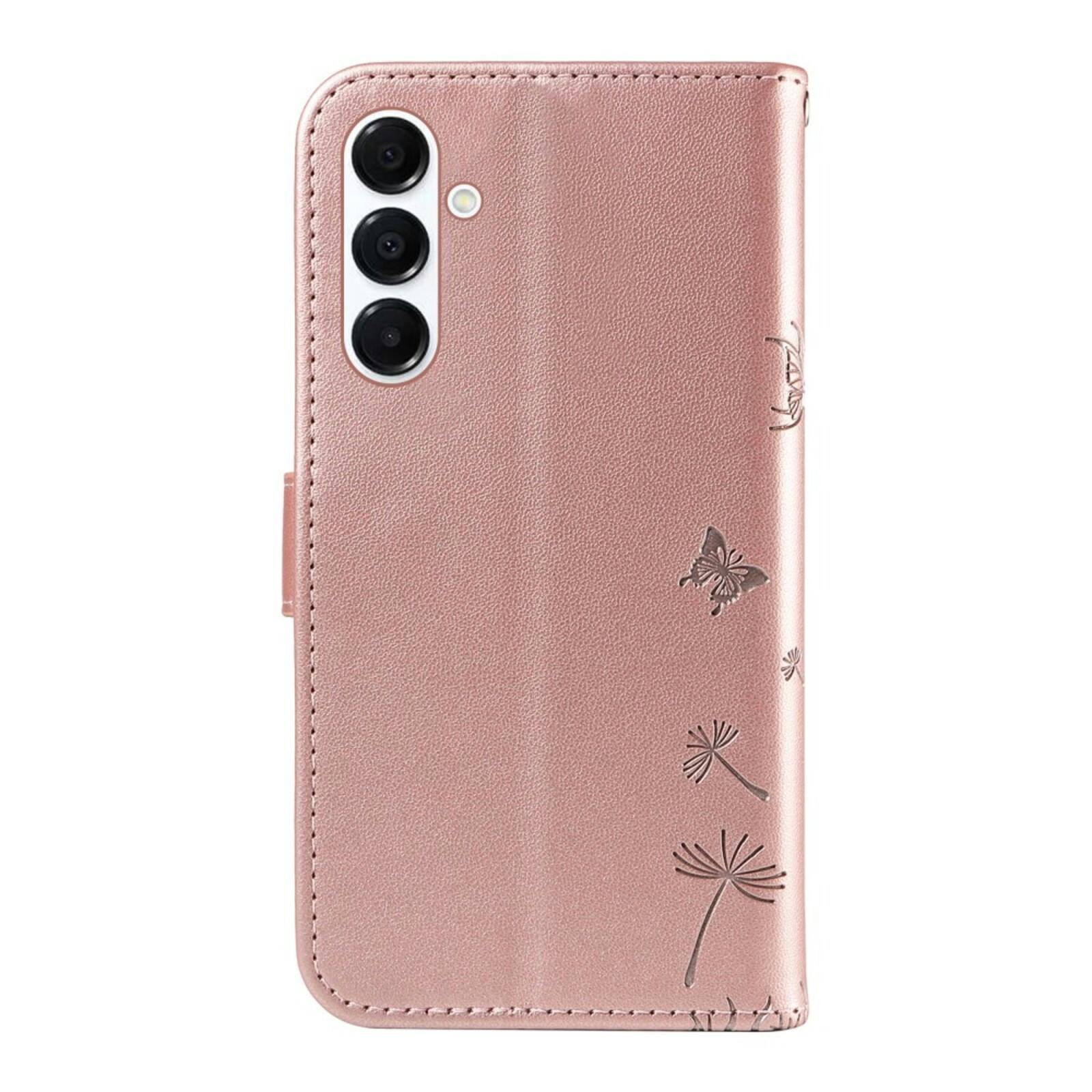 Comfycase Samsung A26 5G / A16 5G Dandelion Bookcase Hoesje Roze