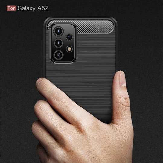 Just in Case Galaxy A52 Rugged Case Black