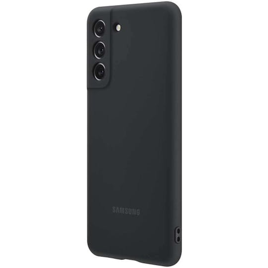 Samsung Galaxy S21 FE Siliconen Hoesje Dark Grey