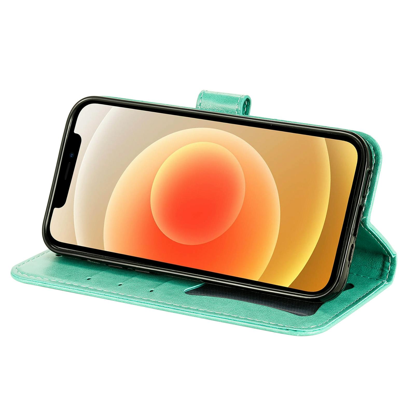 Comfycase OPPO Reno16 Pro 5G Mandala Wallet Groen