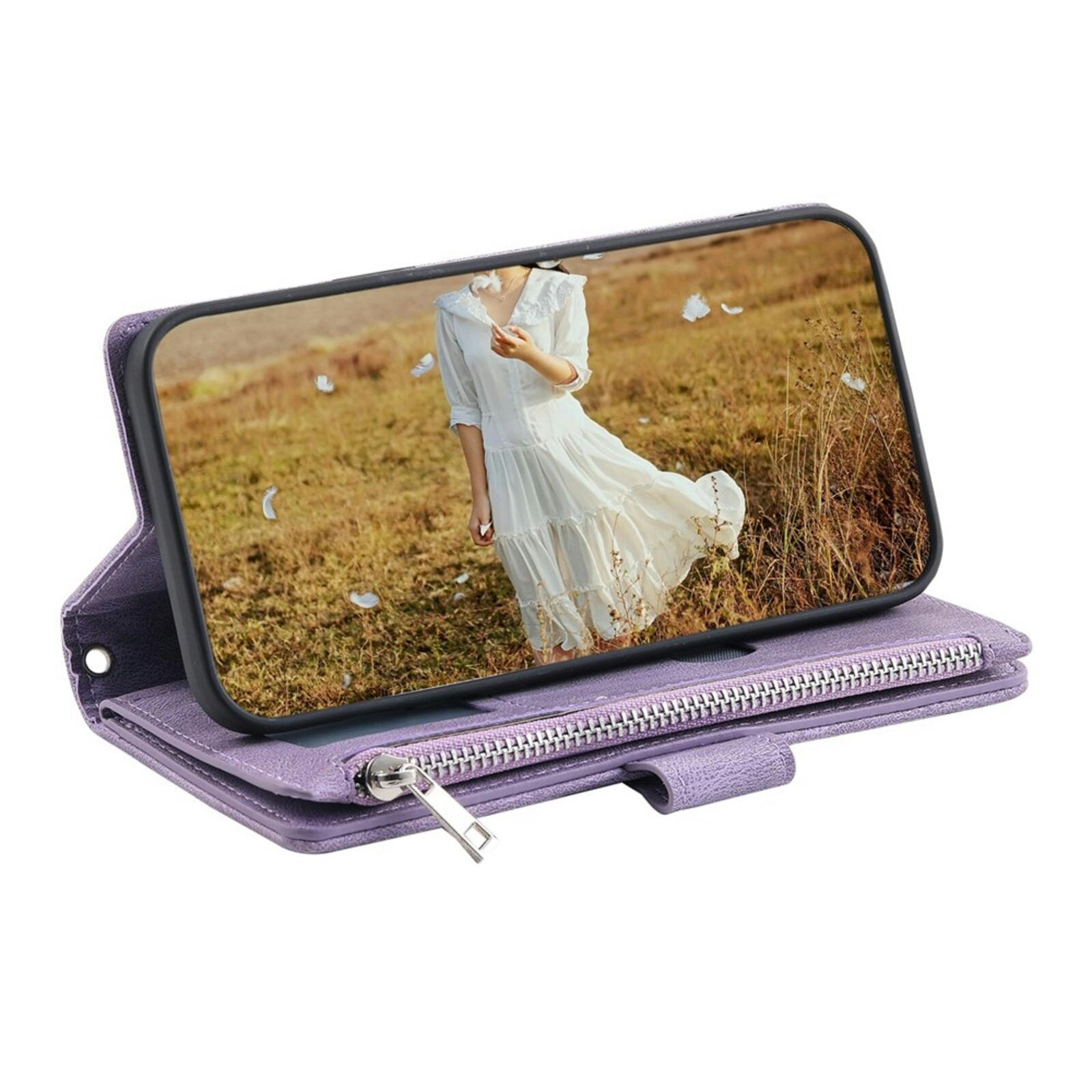 TwoTone Samsung Galaxy A37 Wallet Hoesje Paars