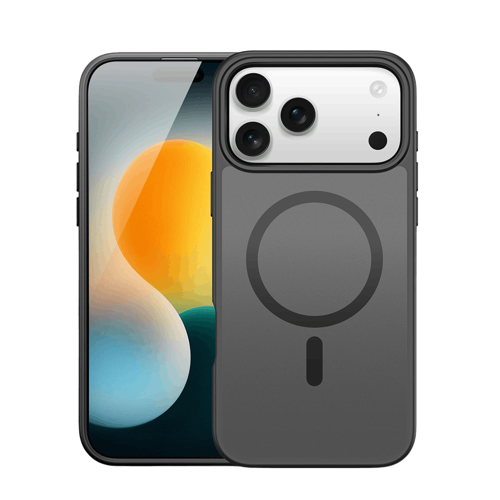 DUX DUCIS Apple iPhone 17 Pro Mat MagSafe Hoesje Zwart