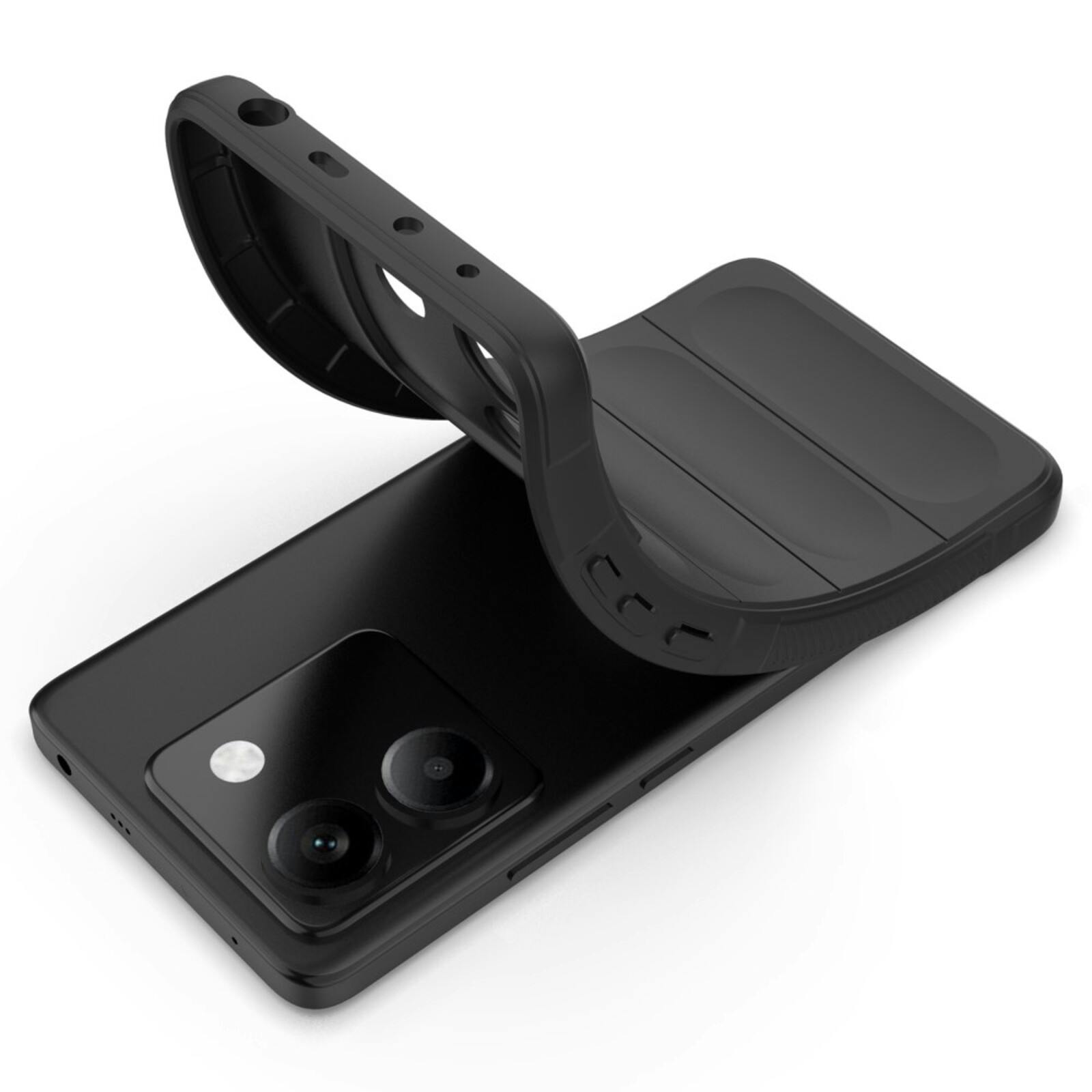 Comfycase POCO M7 Pro 5G Cushion Case Zwart