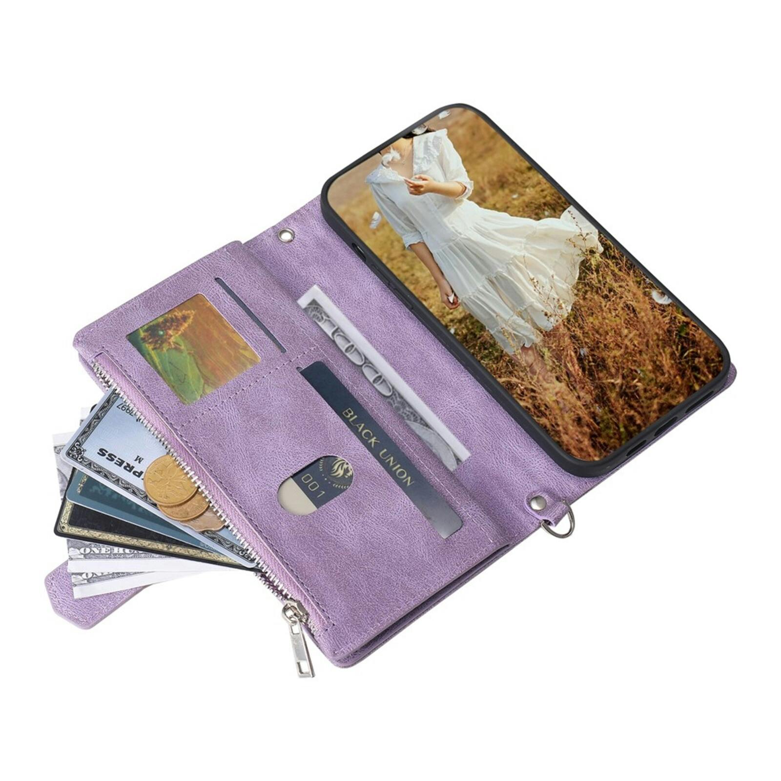 TwoTone Samsung Galaxy A37 Wallet Hoesje Paars