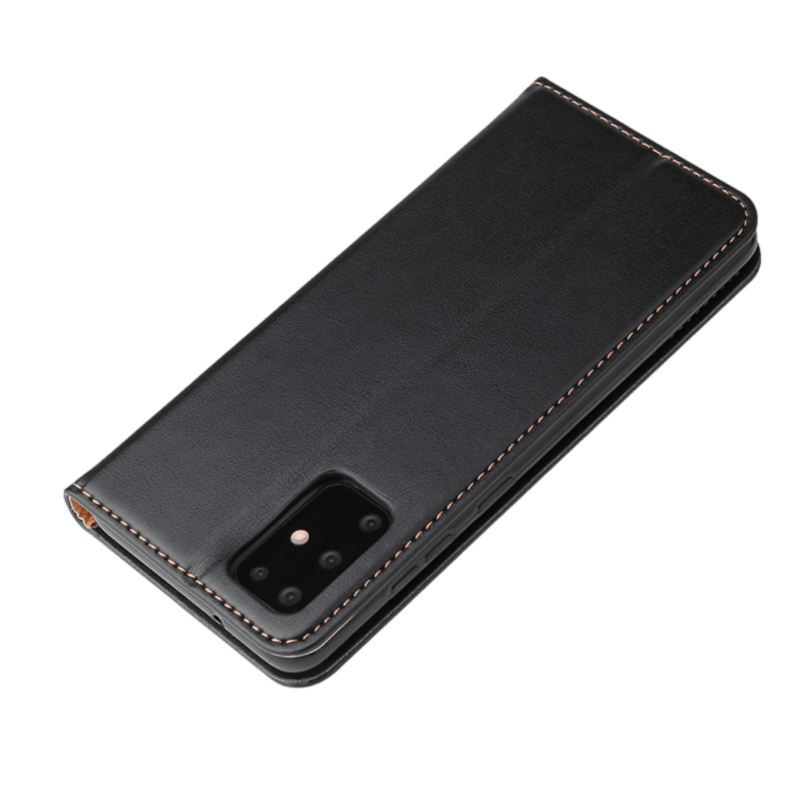 Fierre Shann Samsung Galaxy S20 Slim Wallet Hoesje Zwart