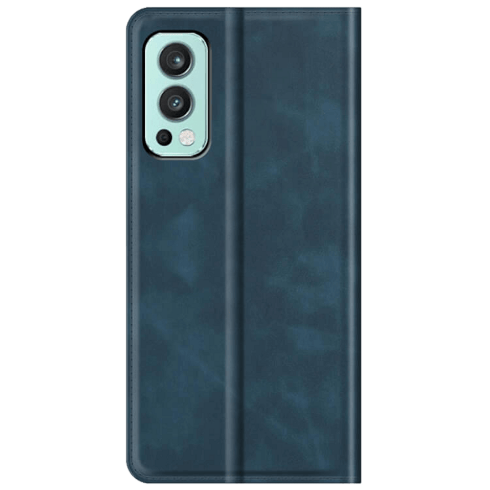 CaseBody OnePlus Nord 2 Folio Flip Case Hoesje Blauw