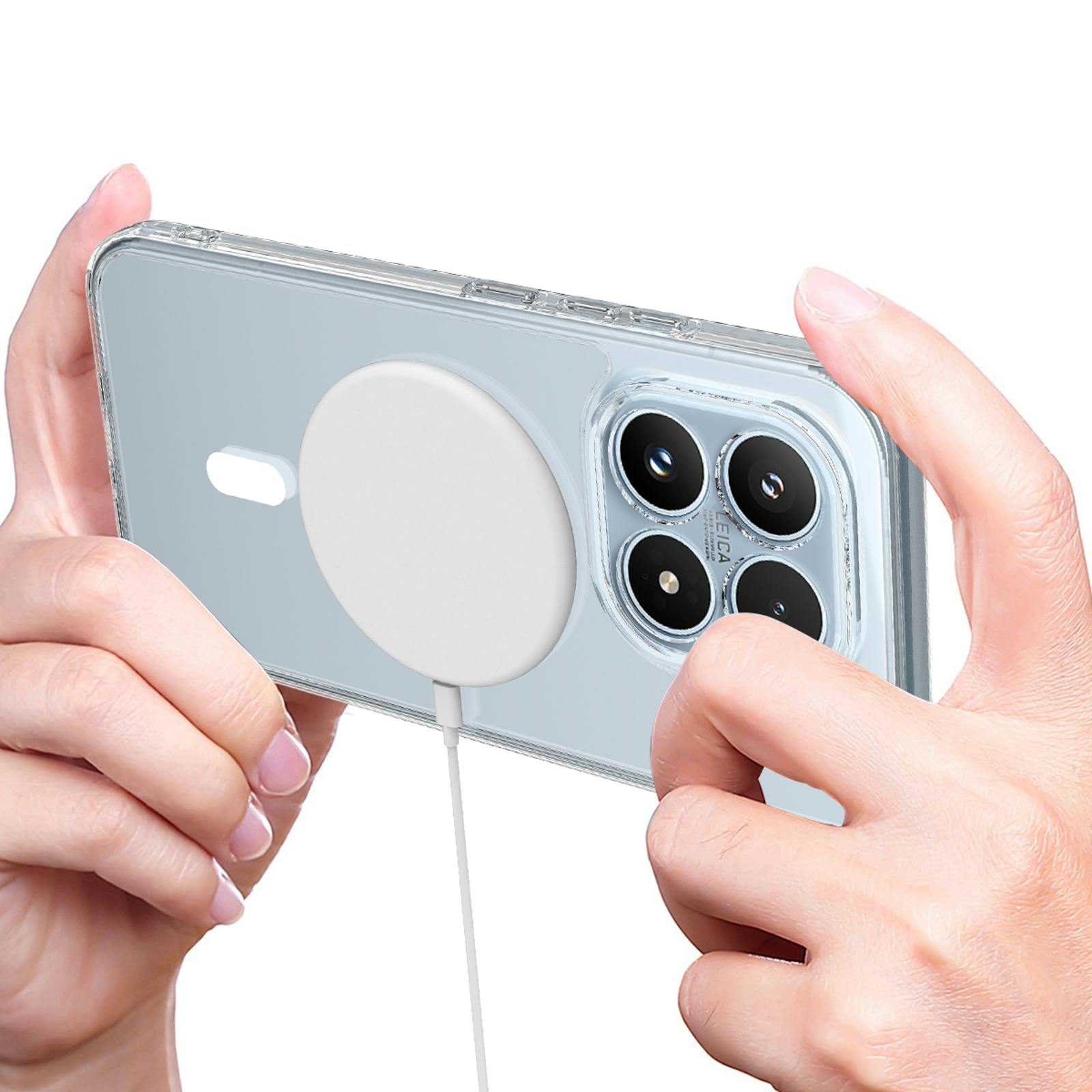 CaseBody Xiaomi 17 Magnetic Case Transparant