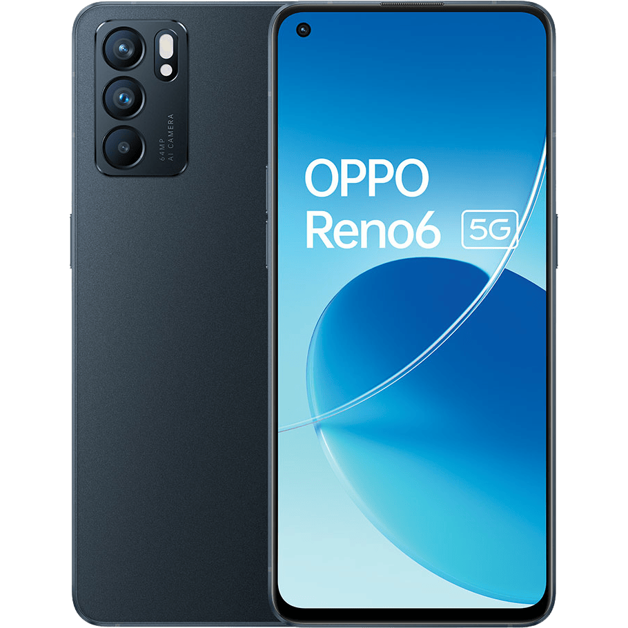 OPPO Reno6 5G Stellar Black