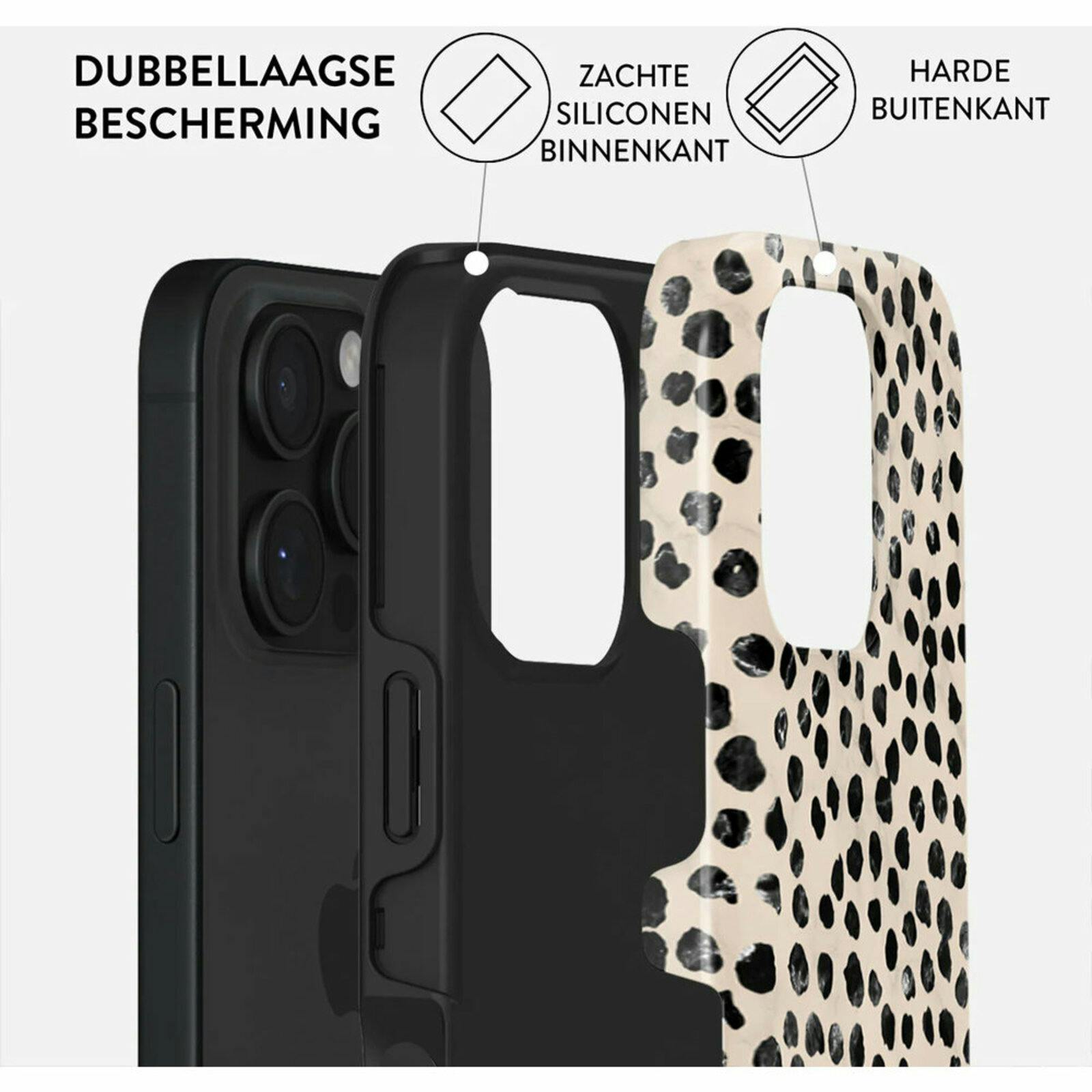 Burga iPhone 16 Pro Hoesje Almond Latte