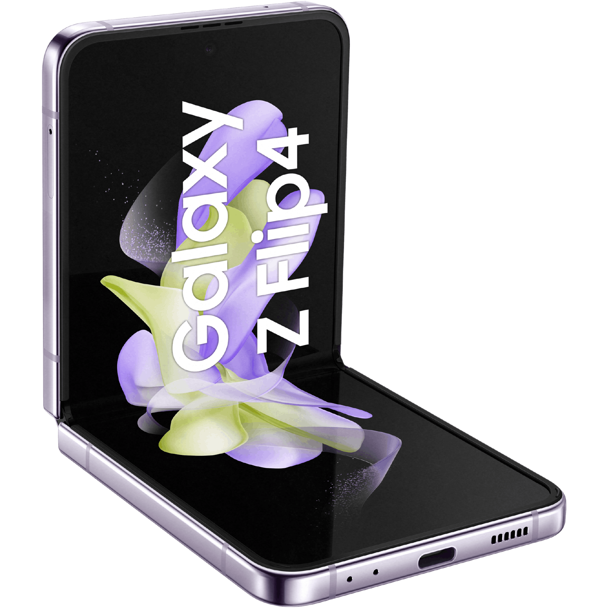Samsung Galaxy Z Flip4 5G Bora Purple - Zijkant