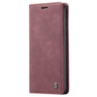 Caseme Samsung Galaxy S21 FE Business Wallet Bookcase Hoesje Rood