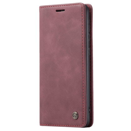 Caseme Samsung Galaxy S21 FE Business Wallet Bookcase Hoesje Rood