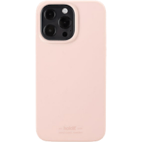 Holdit iPhone 13 Pro Siliconen Hoesje Blush Pink - Voorkant