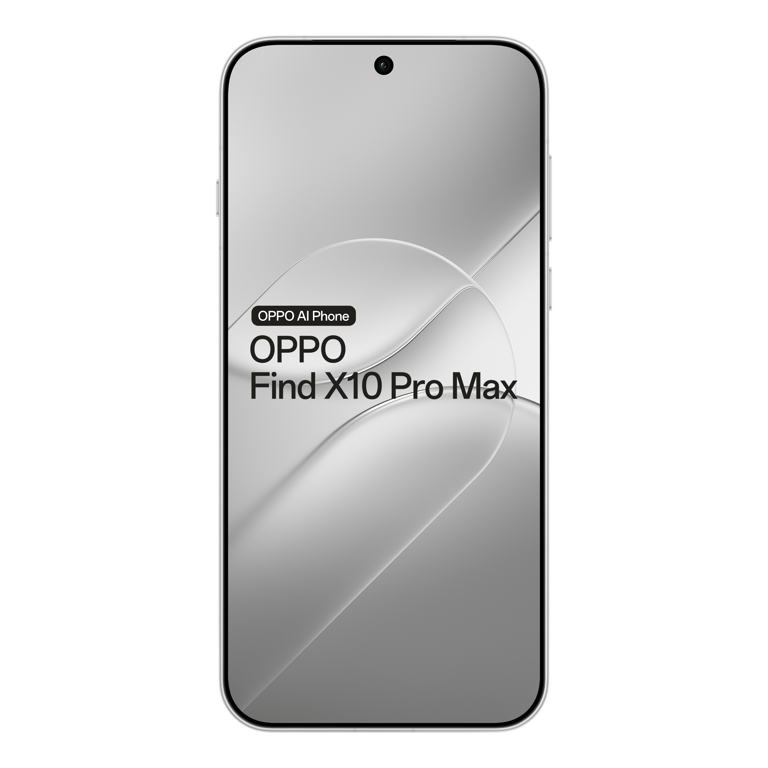 OPPO Find X10 Pro Max Luna White - Voorkant