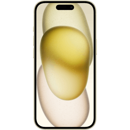 Apple iPhone 15 Plus Yellow - Voorkant