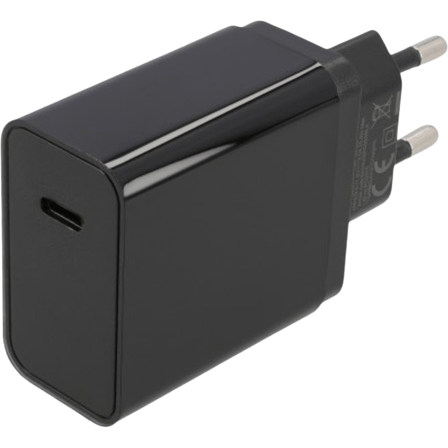 Musthavz 30W USB-C Power Delivery Oplader Zwart - Voorkant
