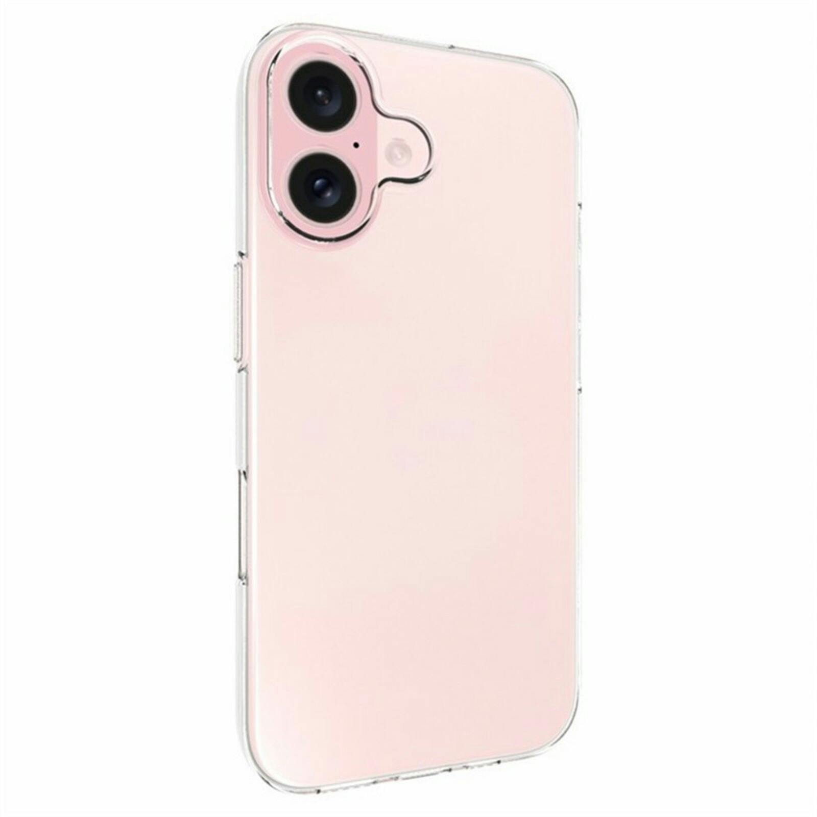 Mocaa Apple iPhone 16 Plus Clear Hoesje Transparant