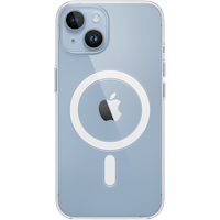 Apple iPhone 14 MagSafe Hoesje Doorzichtig Transparant - Voorkant