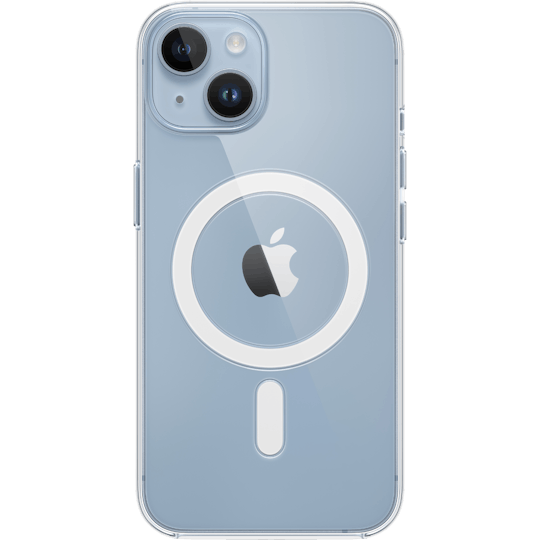 Apple iPhone 14 MagSafe Hoesje Doorzichtig Transparant - Voorkant
