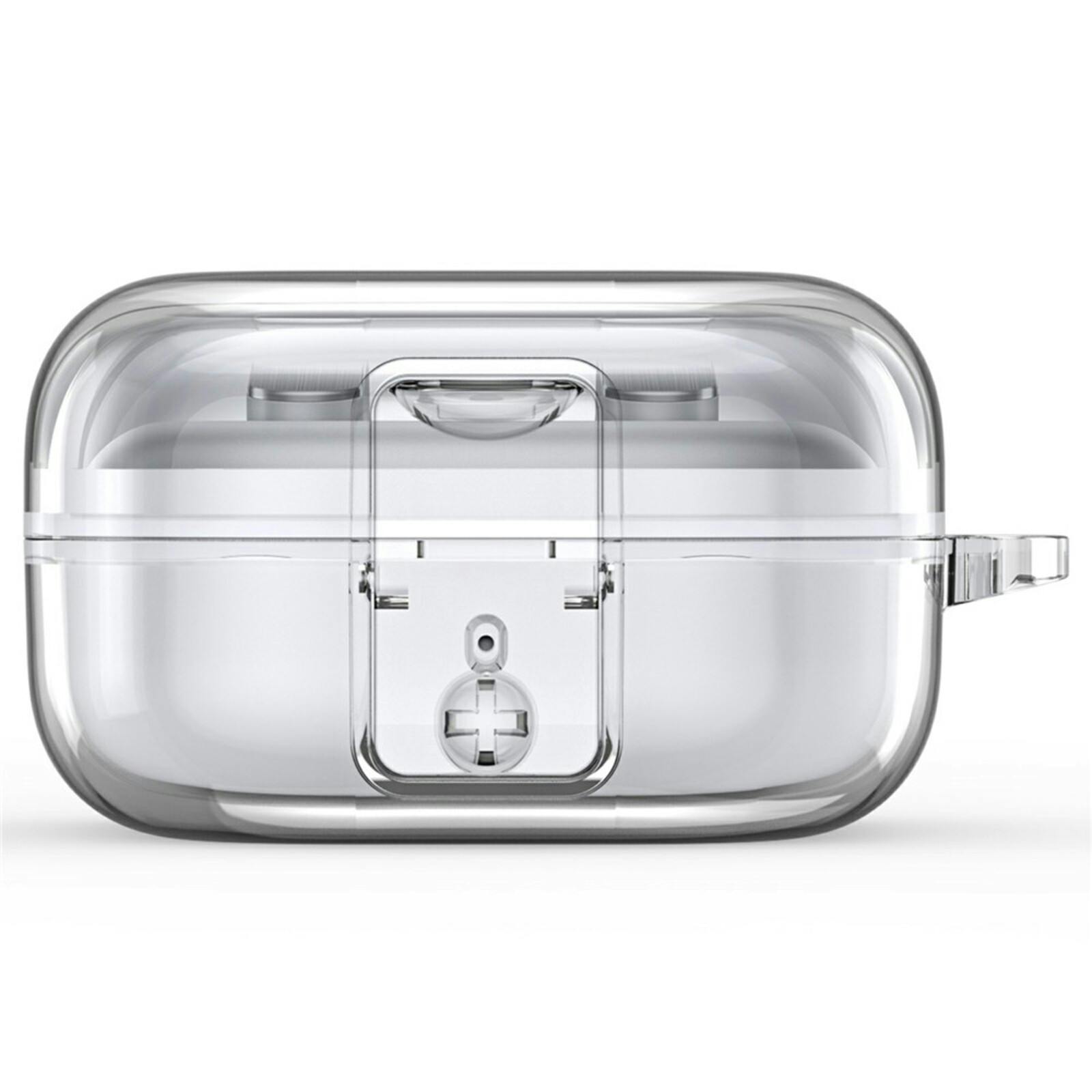 DUX DUCIS Samsung Galaxy Buds4 (Pro) Hoesje met Haak Transparant