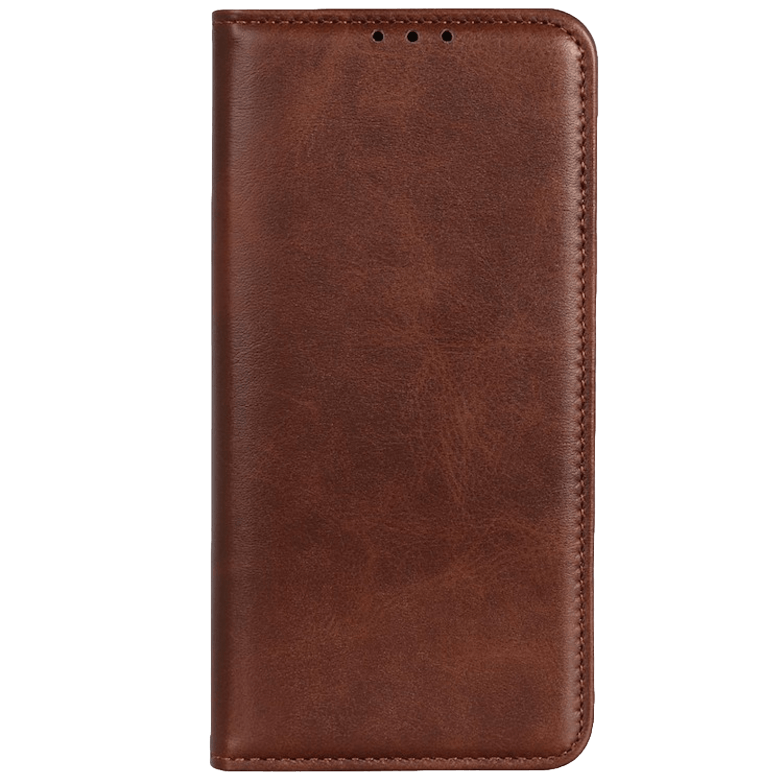 CaseBody Huawei P Smart 2021 Real Leather Wallet Hoesje Bruin