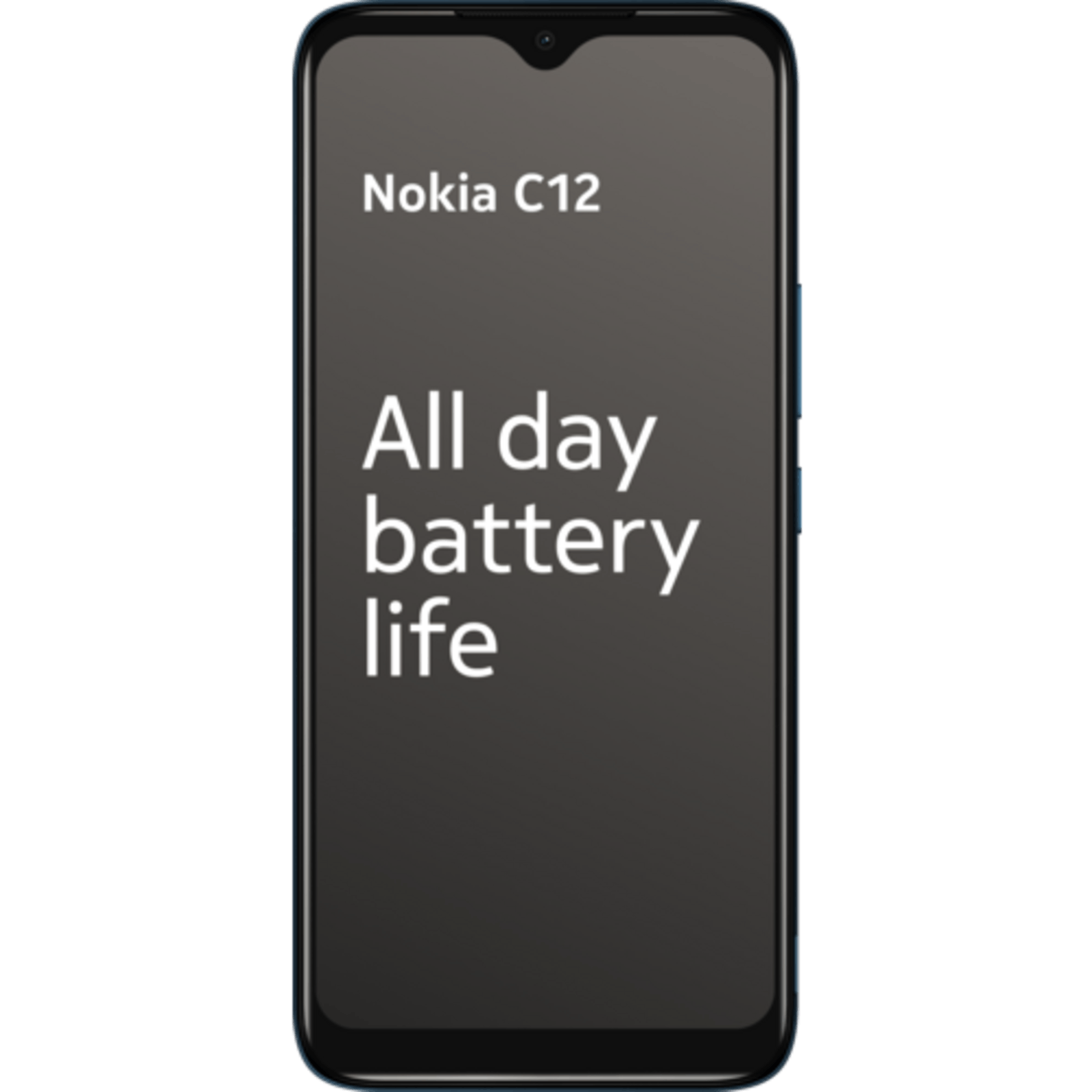 Nokia C12 Charcoal - Voorkant