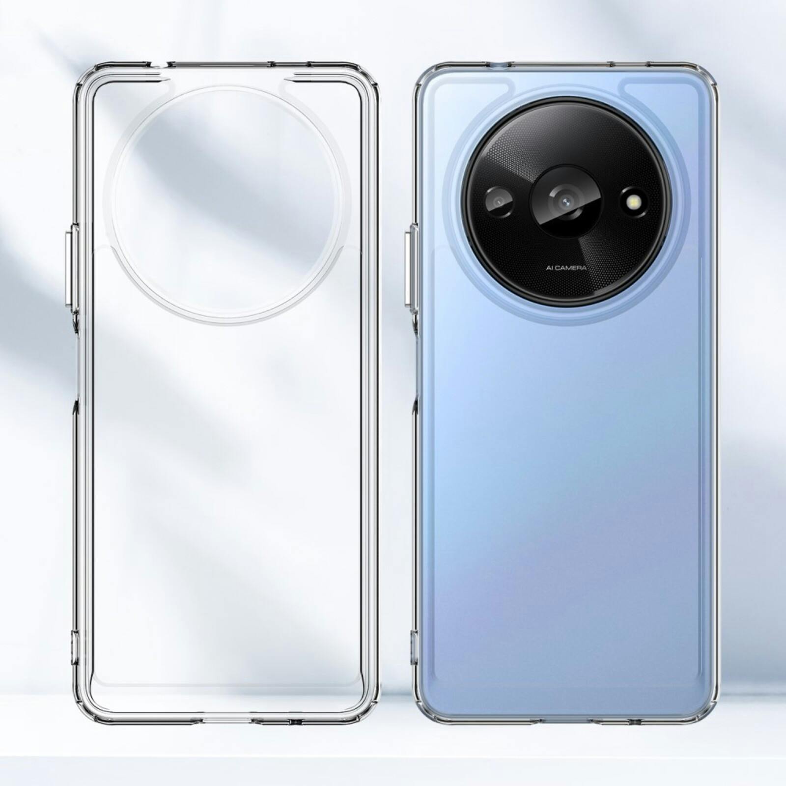 Mocaa Redmi A3 Beschermhoesje Transparant