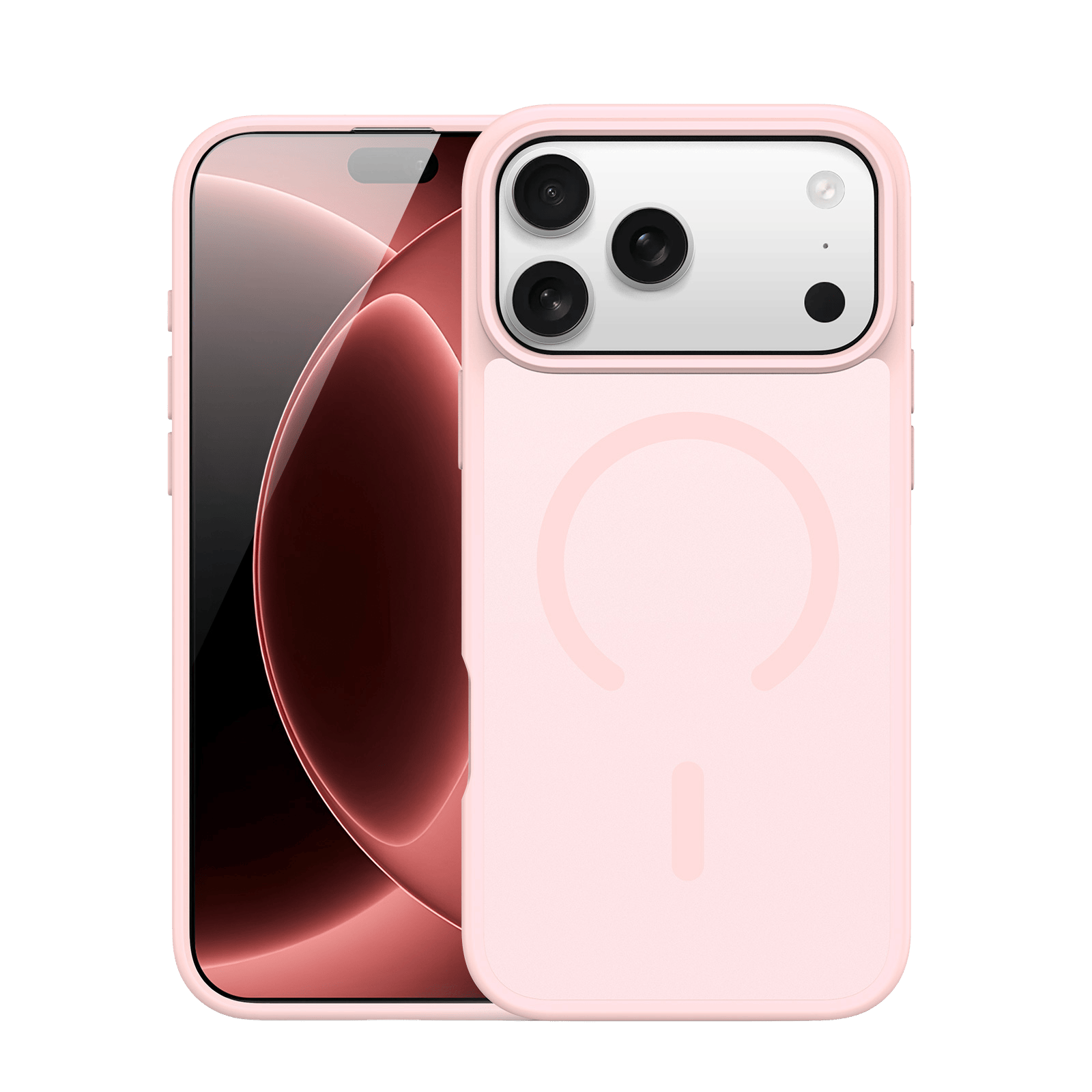 DUX DUCIS iPhone 17 Pro / 18 Pro Mat MagSafe Hoesje Roze