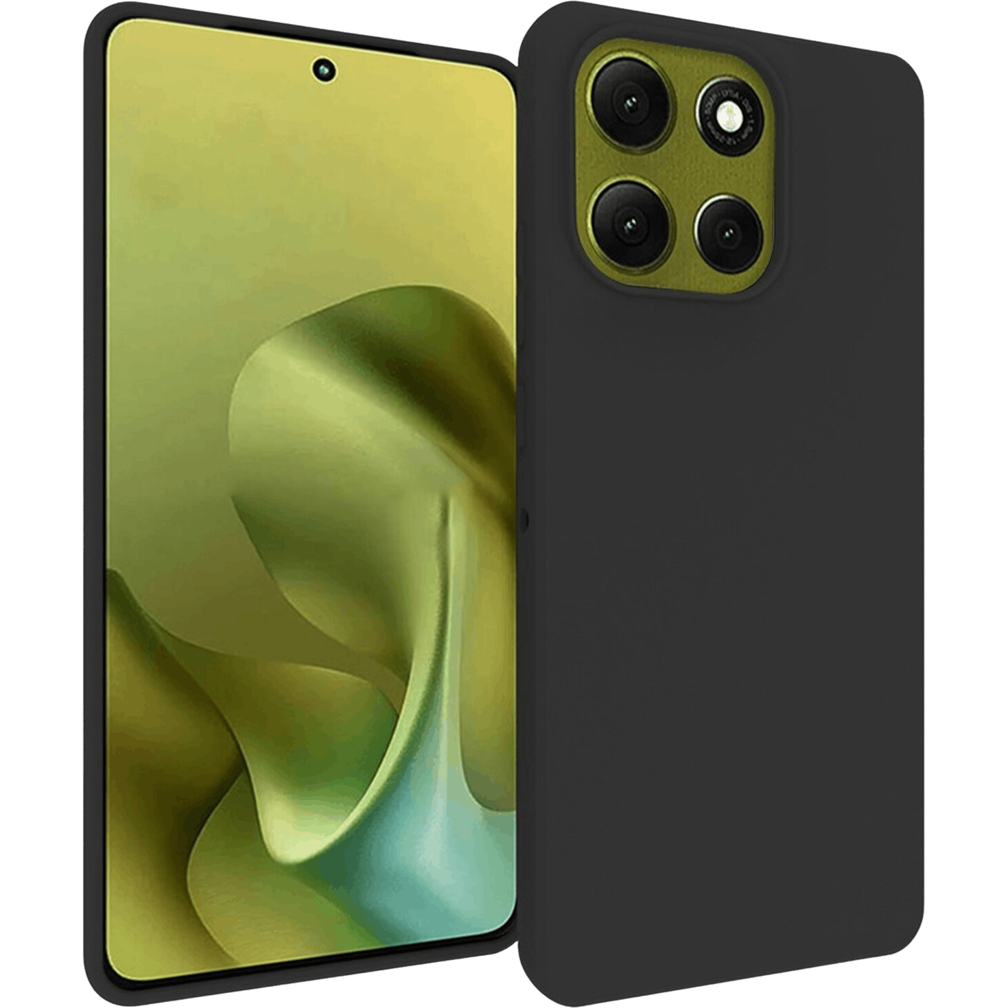 Mocaa Motorola Moto G86 Hoesje Zwart