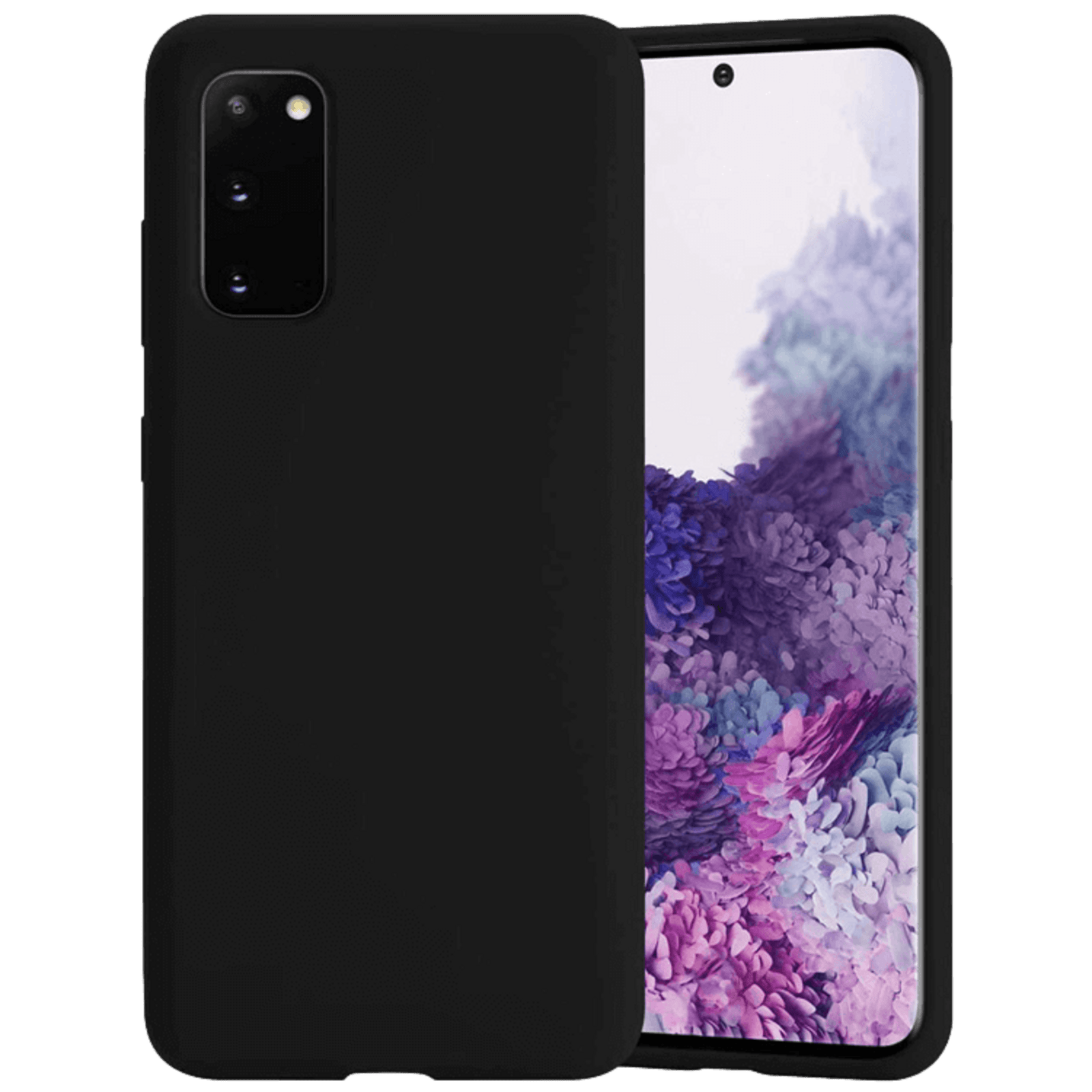 Mocaa Samsung Galaxy S20 FE Slim-Fit Telefoonhoesje Zwart