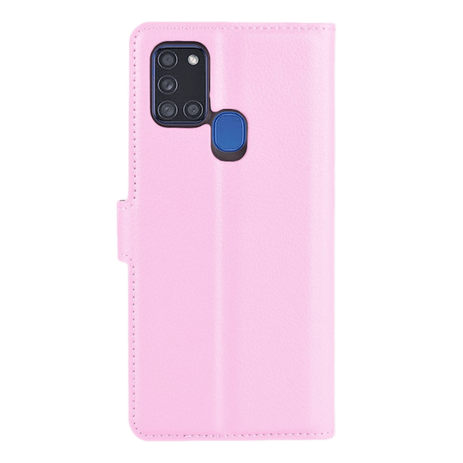 Mocaa Samsung Galaxy A21s Portemonnee Hoesje Pasjes Roze