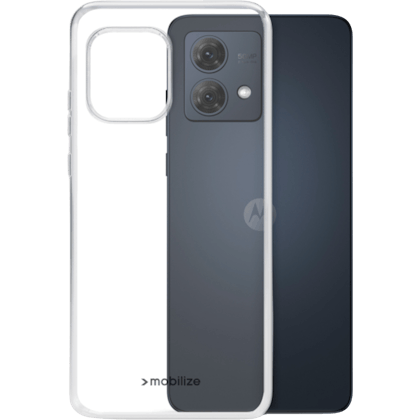 Mobilize Moto G84 Siliconen (TPU) Hoesje Transparant