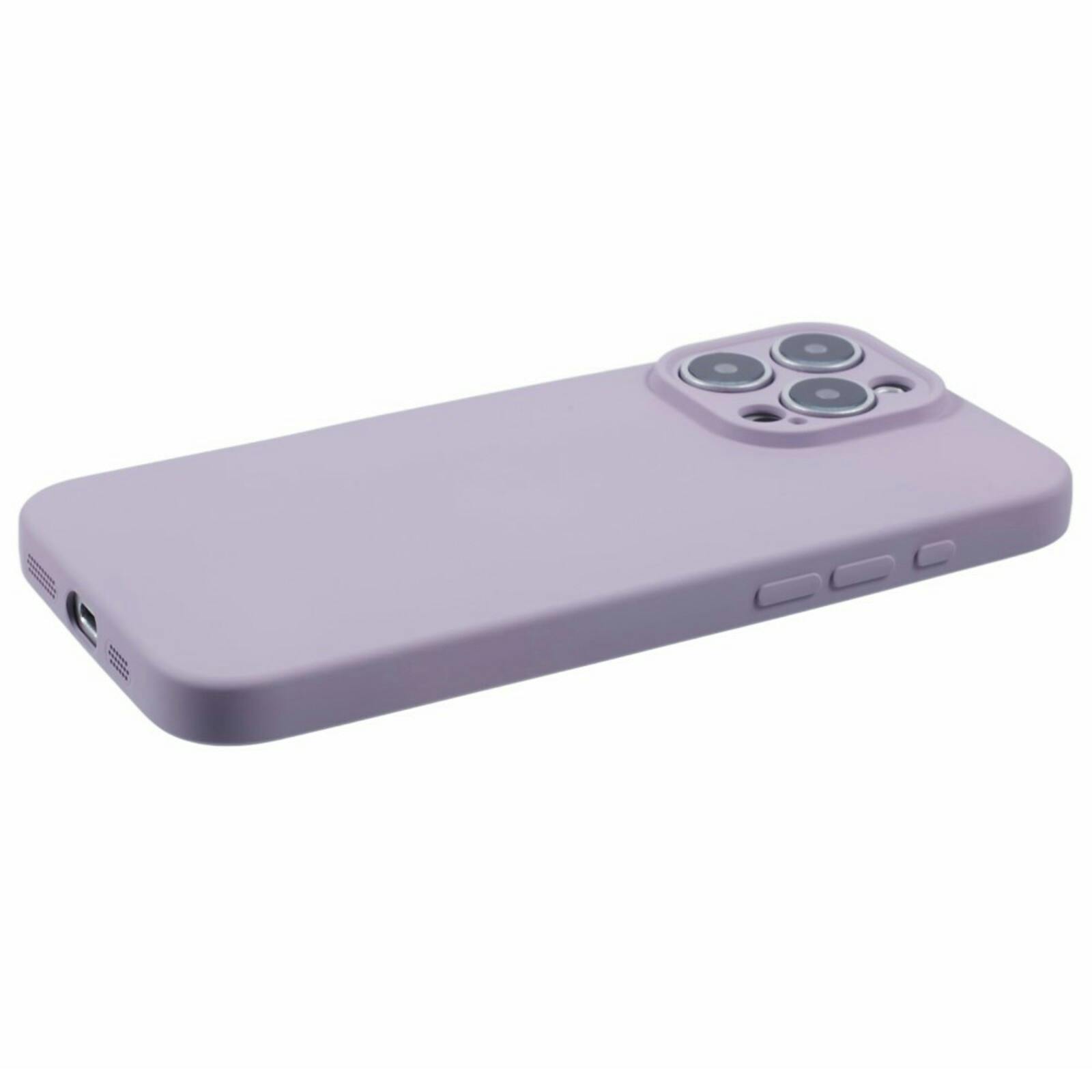 Mocaa Apple iPhone 16 Pro Max Lens Protection Hoesje Paars