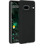 Accezz Pixel 7 Liquid Siliconen Hoesje Zwart - Voorkant & achterkant