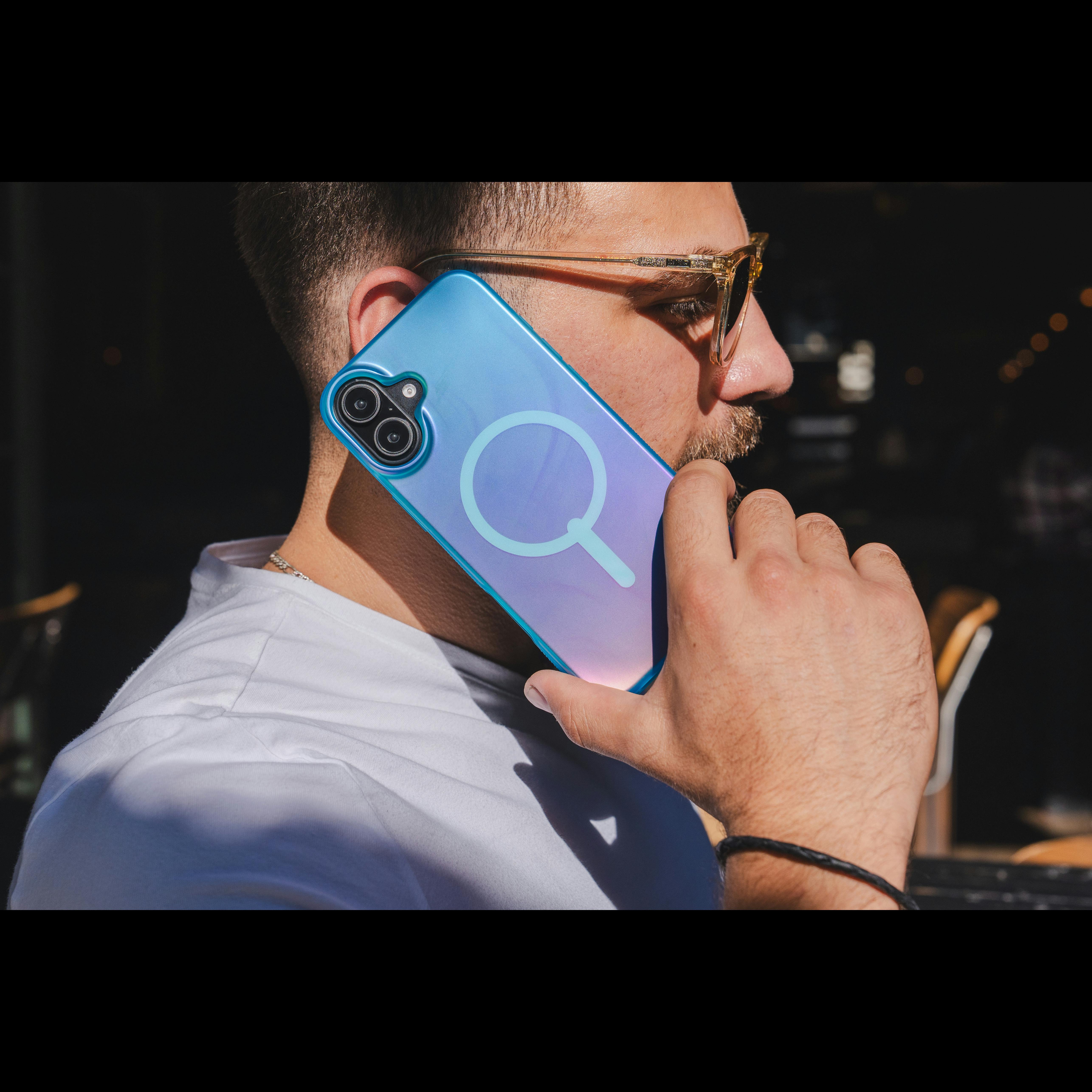 ZAGG iPhone 16 Milan MagSafe Case Deep Aurora