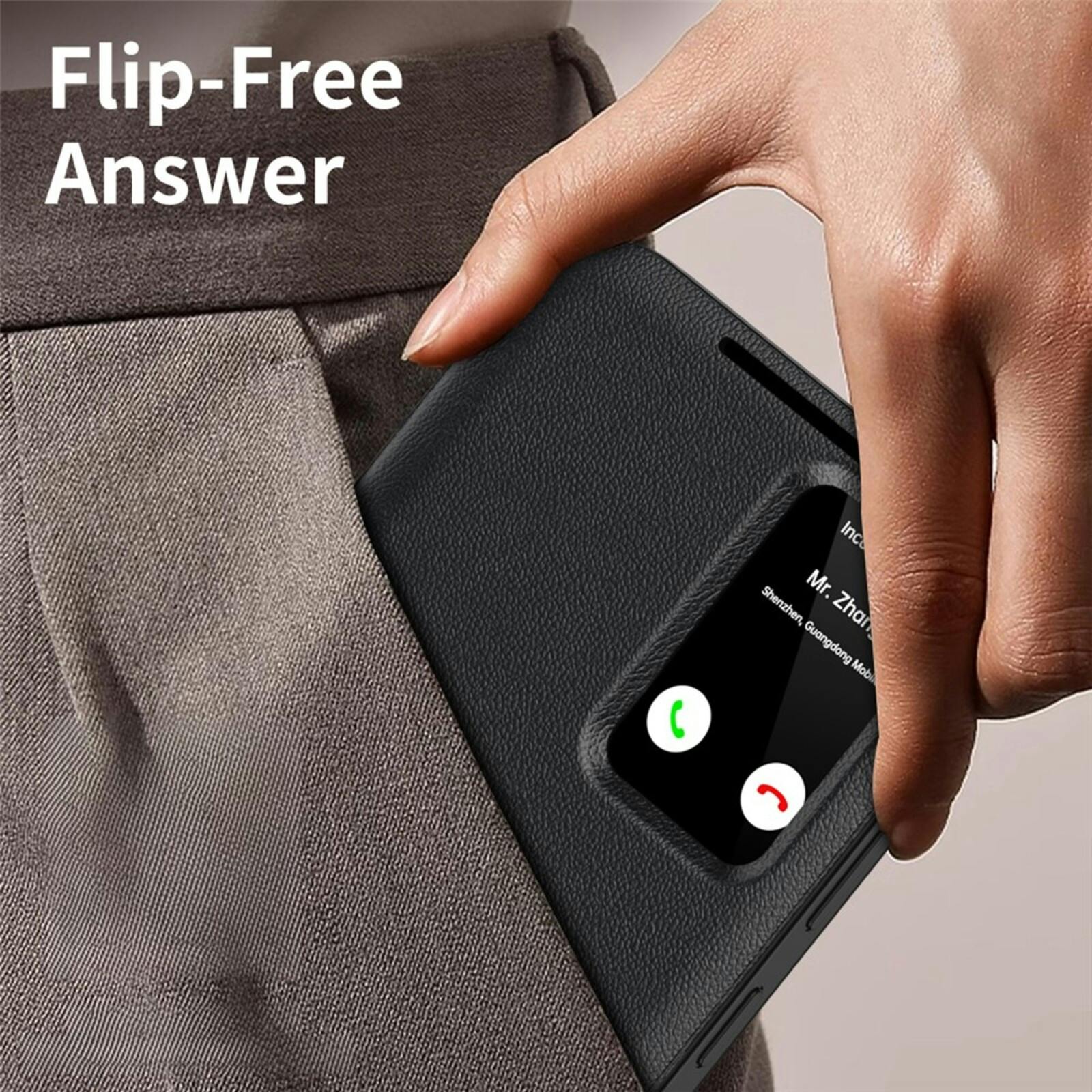 CaseBody Samsung Galaxy S24 Smart Cover Zwart