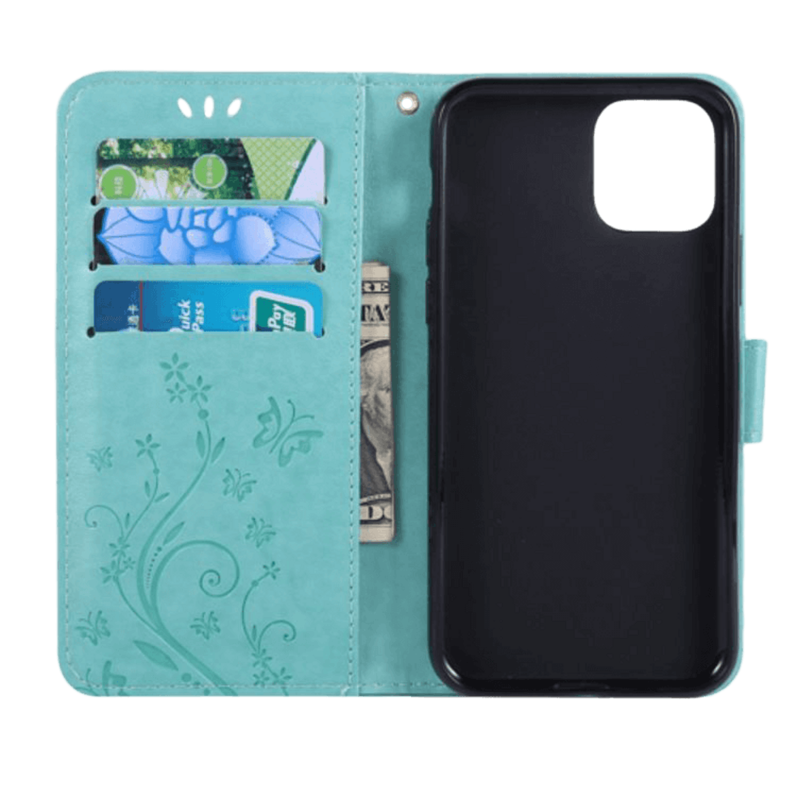 Mocaa iPhone 11 Pro Max Booklet Hoesje Groen