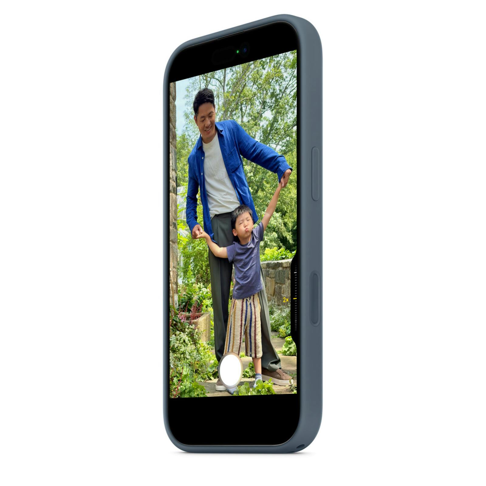 Apple iPhone 17 Siliconen MagSafe Hoesje Blauw