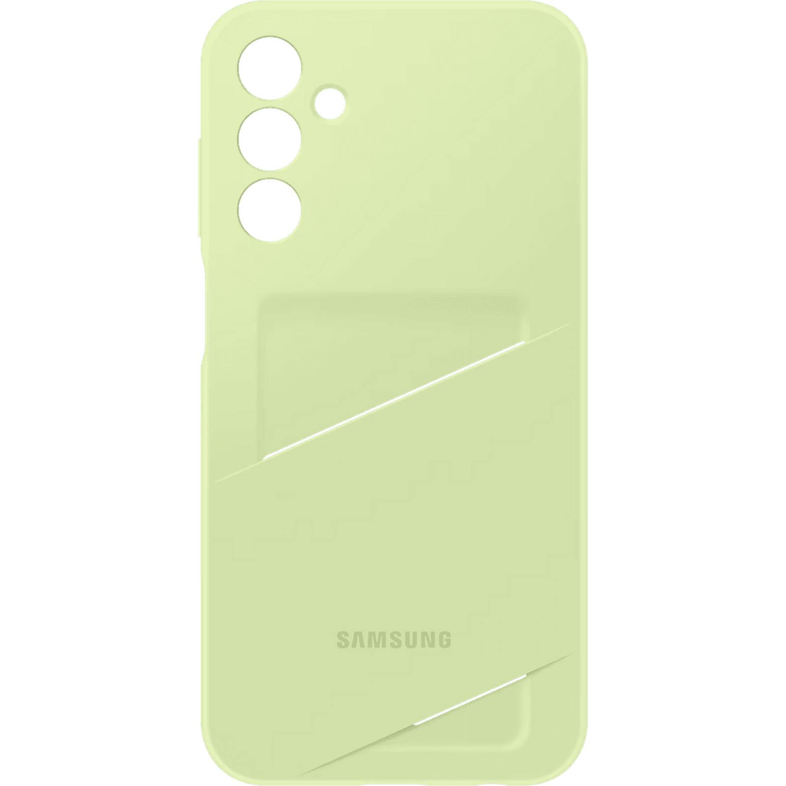 Samsung Galaxy A15 Kaarthouder Hoesje Lime