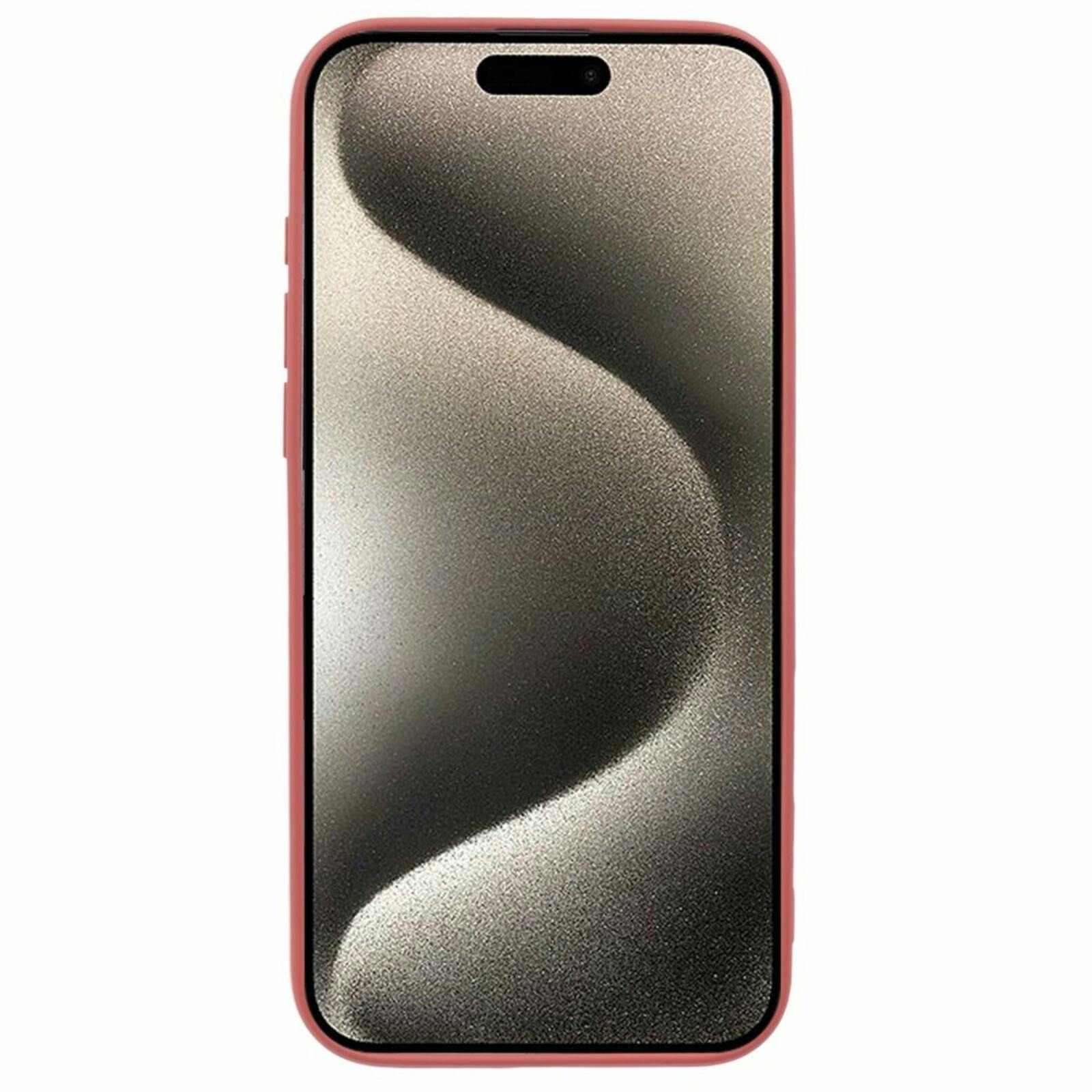 Mocaa Apple iPhone 16 Pro Max Lens Protection Hoesje Rood