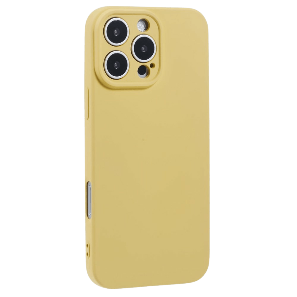 Mocaa Apple iPhone 16 Pro Lens Protection Hoesje Geel