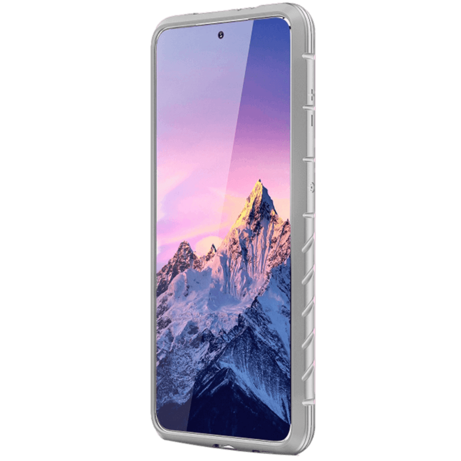 iPaky Samsung Galaxy S21 Thunder Series Stevig Aluminium Hoesje Roze