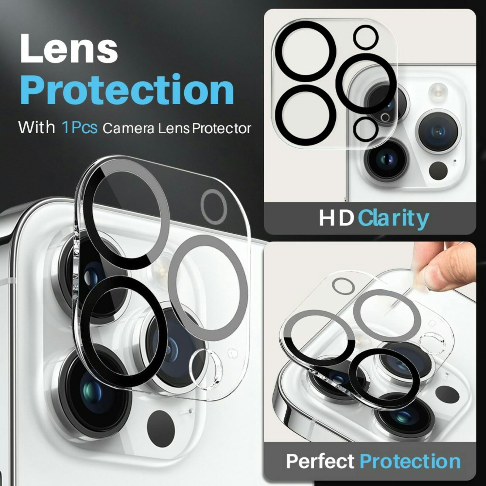 Northjo iPhone 15 Pro All-in-One Extreme Protection Pack Transparant